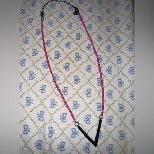 BAR By Alexa Rae Melania Clara Valentina orchid and Black Necklace